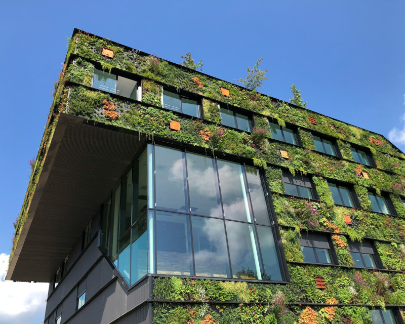 Example of sustainable building